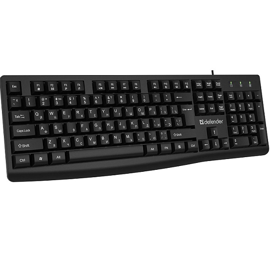 Клавиатура DEFENDER Navigator HB-138 RU, черная