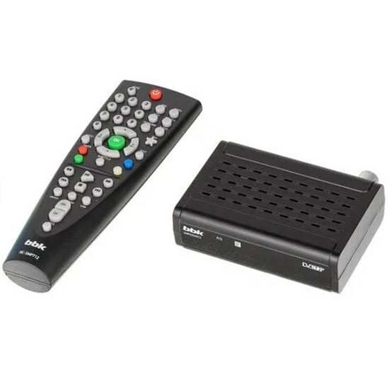 Ресивер DVB-T2 BBK SMP025HDT2 черный