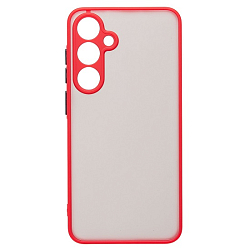 Задняя накладка PC041 для Samsung Galaxy S24FE (red) (237274)