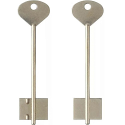 Заготовка ключа Керберос-1 103*23,4*17,5 мм, лат., б/п