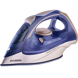 Утюг Hyundai H-SI02510 темно-синий/розовое золото