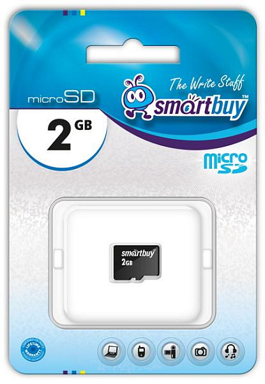 Micro SD  2Gb Smart Buy без адаптера SD