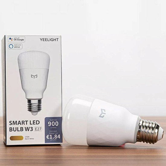 Умная лампочка XIAOMI Yeelight Smart LED Bulb W3 (White) (YLDP007) White