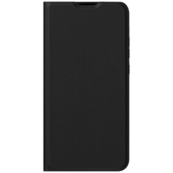 Чехол футляр-книга DEPPA Book Cover Silk Pro для Honor 9C, черный, PET синий