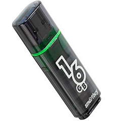 USB 128Gb Smart Buy Glossy темно серый