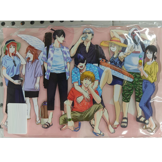 Акриловый стенд (13-15см) 2D Бензопила, № 13