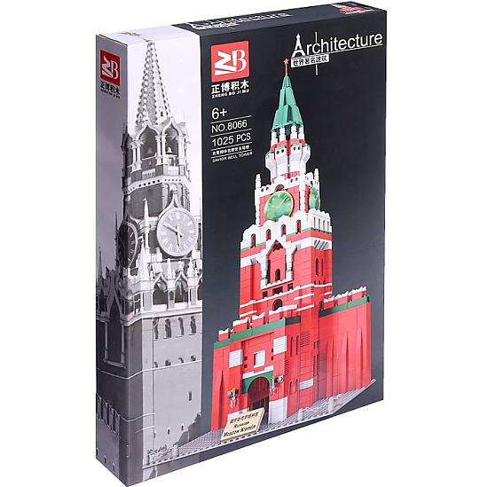 Конструктор «Архитектура. Спасская башня», 1025 деталей