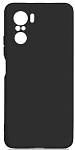 Силиконовый чехол DF для Xiaomi Poco F3/ Xiaomi Redmi K40 DF poOriginal-04 (black) с микрофиброй