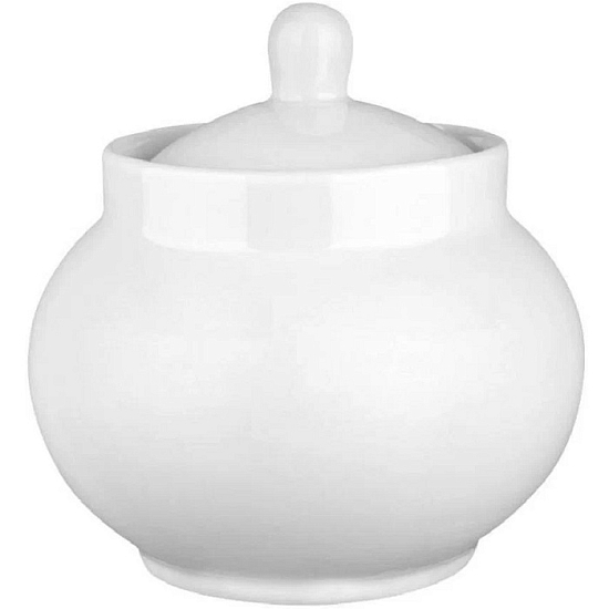 Сахарница 500мл Рубин Белая (фарфор) , р.1 ДУЛЕВО
