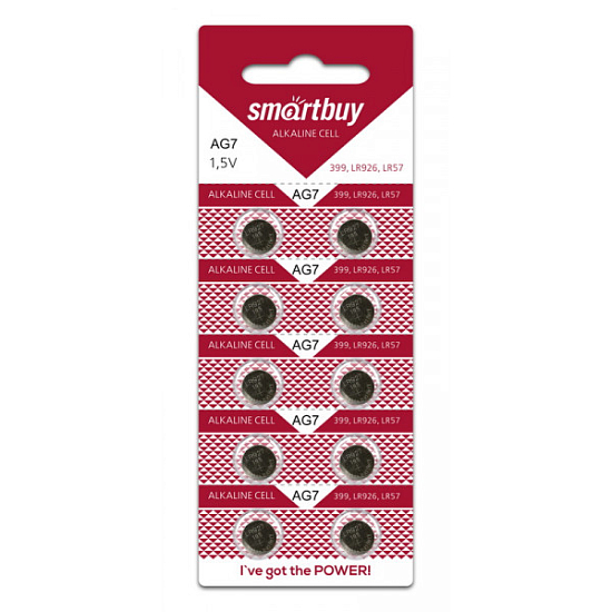 Элемент питания SMARTBUY AG07 BL-10