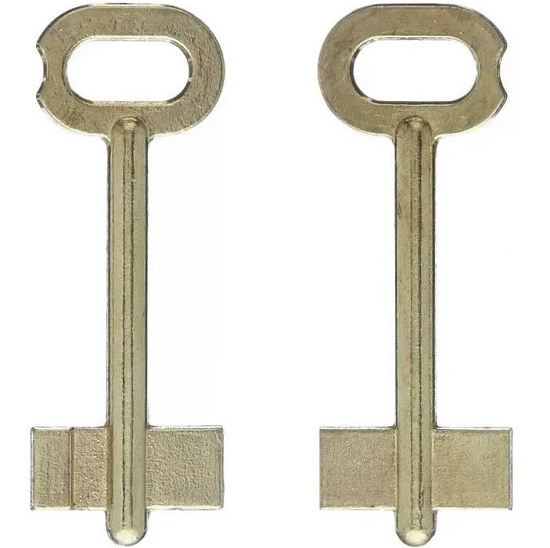 Заготовка ключа Могилев-1 73*26*11 мм, лат., б/п