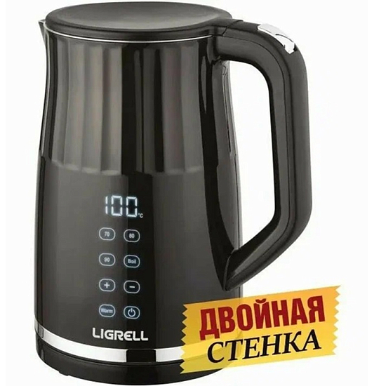 Чайник электрический LIGRELL LEK-1787SE Черный