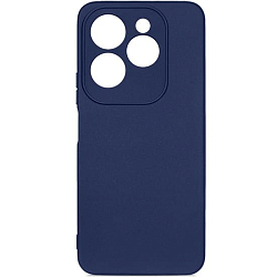 Силиконовый чехол DF для Infinix Hot 40/40 Pro DF inCase-48 (blue)