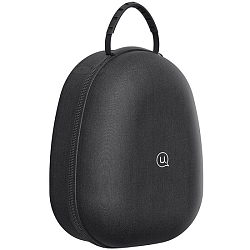 Сумка для наушников USAMS ZB292, черный, 19,2х14,5х9см, ткань, на молнии