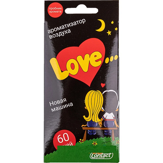 Ароматизатор CONTEX LOVE IS ЕЛКА Новая Машина