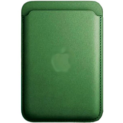 Кошелек для карт MagSafe Leather Wallet Зеленый