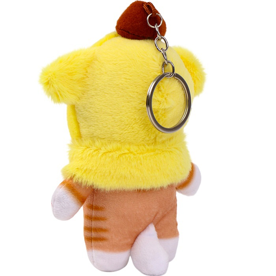 Брелок - Мягкая игрушка «Котик в шапочке» 12 см 10091824