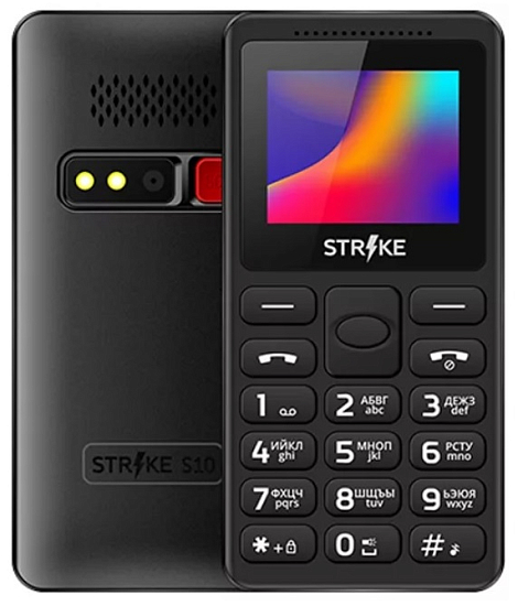 Телефон STRIKE S10 Black