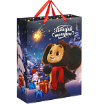 Пакет «С Новым годом!», 31×40×11.5 см Чебурашка 10459644