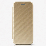 Чехол футляр-книга CHESS для Honor X8C золотой, карбон