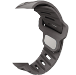Силиконовый ремешок Zintare LOOP для Apple Watch 42/44/45/49 мм. темно-серый