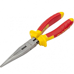 Длинногубцы прямые 200мм MATRIX Insulated 17103, 2к рукоятки