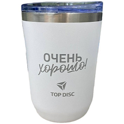 Термокружка с керамическим покрытием Arctic с гравировкой