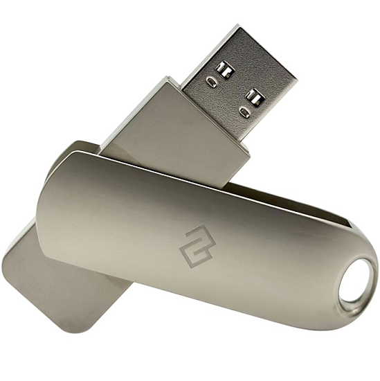 USB 128Gb Digma DRIVE3 (DGFUM128A30SR), серебристый