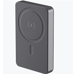 Внешний АКБ DEPPA NRG  Alum S (10000mAh), серый, 15Вт (33705)