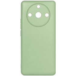 Силиконовый чехол DF для Realme 11 Pro+ DF rmCase-36 (light green)