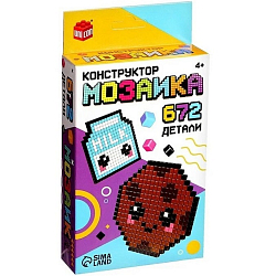 Конструктор мозаика «Pixi. Печенька», 672 детали 9384109