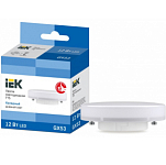 Лампа светодиодная IEK ECO T75 GX53 12W/6500К