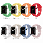 Силиконовый ремешок HOCO WA01 Flexible для APPLE Watch 42/44/45/49mm, голубой