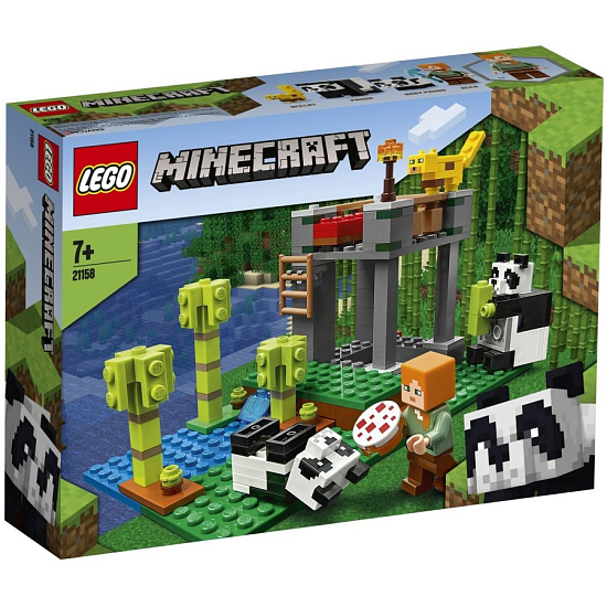 Конструктор LEGO Minecraft 21158 Питомник панд