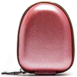 Чехол универсальный для наушников - Экокожа (pink)