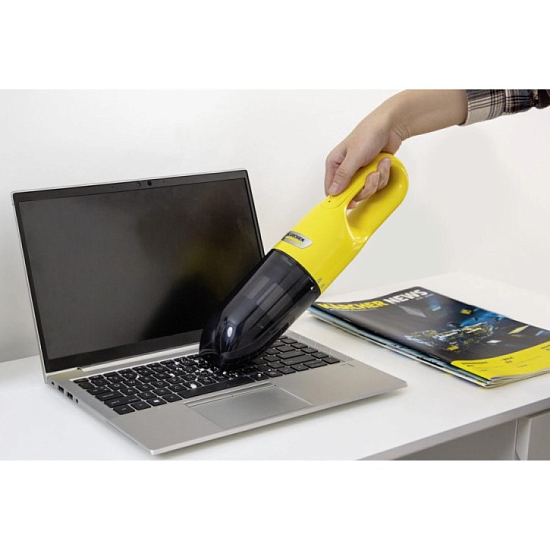 Пылесос ручной Karcher CVH 2 черный/желтый