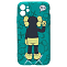 Задняя накладка Luxo Creative для iPhone 11 (091) (green)