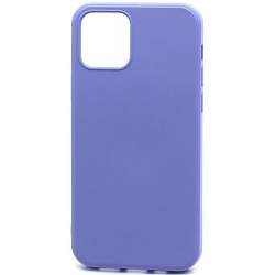 Силиконовый чехол SILICONE CASE NEW ERA для iPhone 11 (сиреневая)