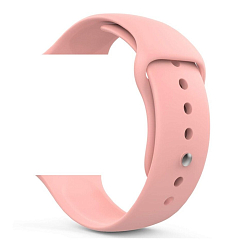 Силиконовый ремешoк MOBI для Apple Watch 38mm розовый