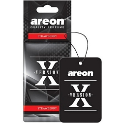 Ароматизатор AREON X-VERSION Strawberry бумажный