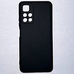 Силиконовый чехол NANO для Xiaomi Redmi Note 11 (Черный)