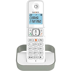 Радиотелефон TEXET TX-D5605A белый-серый