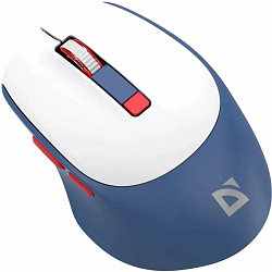 Мышь БП DEFENDER Belsa MB-249 белый/синий