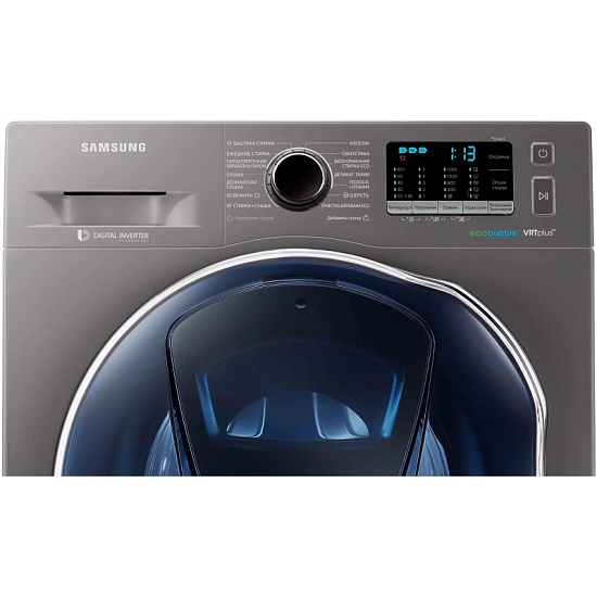 Стиральная машина Samsung WD80K52E0ZX/LD темно-серебристый