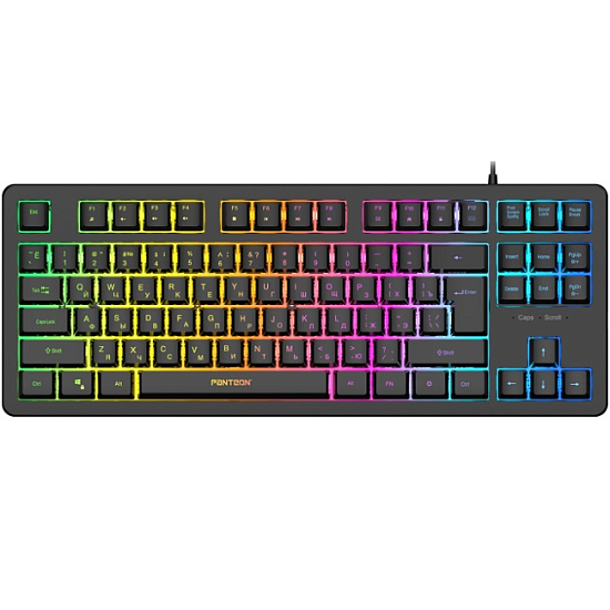 Клавиатура JETACCESS RAINBOW PANTEON M170 черная