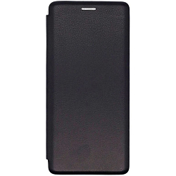 Чехол футляр-книга XIVI для Xiaomi Redmi Note 10, Fashion Case, экокожа, чёрный