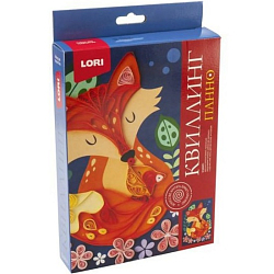 Квиллинг. Панно LORI "Лисичка" в/к 21*15*6,4 см