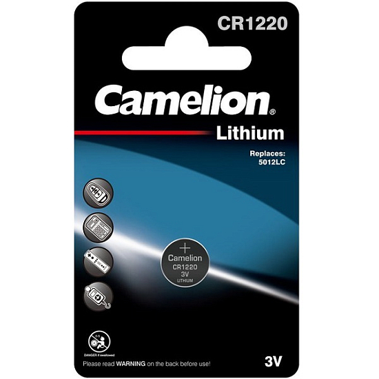 Элемент питания CAMELION CR1220 BL-1