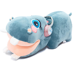 Мягкая игрушка Бегемотик Джо с тайничком, 35/16 см, 828837