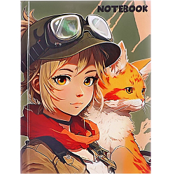 Блокнот А6, 40 листов в клетку "Аниме,"10182828